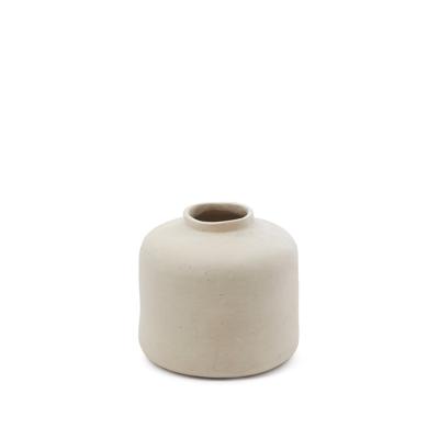 Ваза La Forma (ех Julia Grup) Serina Ваза из папье-маше белого цвета, 27 см арт. 190617