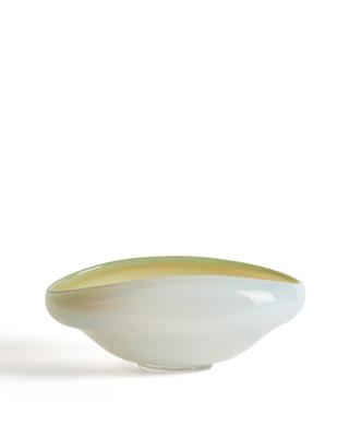 Ваза La Forma (ех Julia Grup) Ваза Nodila из белого стекла, 30 x 21 см арт. 481835