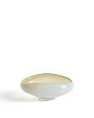 Ваза La Forma (ех Julia Grup) Ваза Nodila из белого стекла, 19 x 14 см арт. 481839