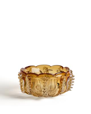 Ваза La Forma (ех Julia Grup) Ваза Nicora из оранжевого стекла, диаметр 30 см арт. 481833