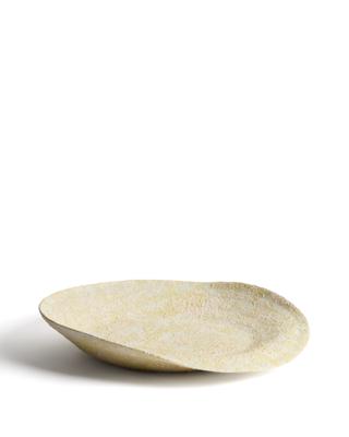 Ваза La Forma (ех Julia Grup) Ваза Medira из керамики цвета экрю и желтого оттенка, диаметр 50,5 см арт. 481681