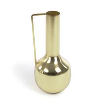 Ваза La Forma (ех Julia Grup) Catherine ваза из металла золотого цвета 25 см с ручкой арт. 109393