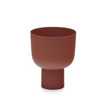 Ваза La Forma (ех Julia Grup) Hilari Металлическая ваза терракотовая 21,5 см арт. 157808