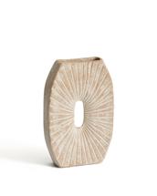 Ваза La Forma (ех Julia Grup) Ваза Valura из папье-маше розового и бежевого цвета 31 см арт. 425363