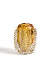 Ваза La Forma (ех Julia Grup) Оранжевая стеклянная ваза Nicora, 23 см арт. 481831