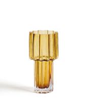 Ваза La Forma (ех Julia Grup) Оранжевая стеклянная ваза Cristila, 30 см арт. 482592