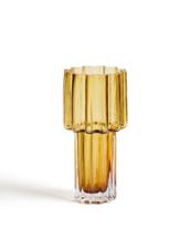 Ваза La Forma (ех Julia Grup) Оранжевая стеклянная ваза Cristila, 30 см арт. 482592