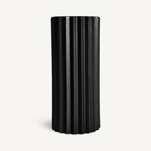 Ваза Vical Ваза Plisse Stone черная арт. 168023
