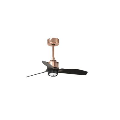 Вентилятор  Faro Потолочный вентилятор Deco Fan LED медный/черный 81 см арт. 104127