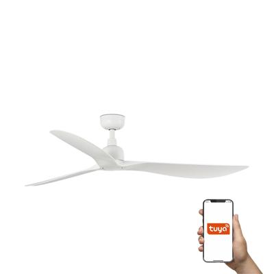 Вентилятор  Faro Потолочный вентилятор OUTWOOD Ш1500MM белый 3 PALAS IP44 TUYA арт. 220597