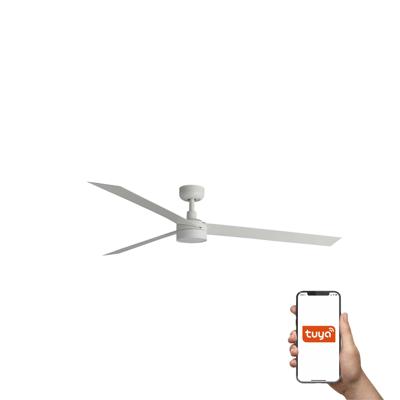 Вентилятор  Faro Потолочный вентилятор CRUISER XL Ш1600MM белый 3 PALAS 18W LED DIM TUYA арт. 220441