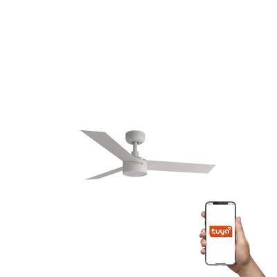 Вентилятор  Faro Потолочный вентилятор CRUISER S Ш1060MM белый 3 PALAS 18W LED DIM TUYA арт. 220409