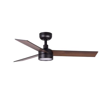 Вентилятор  Faro Вентилятор RUDDER S Ш1060 черный / орех 3 P LED 18W CCT DIM арт. 183747