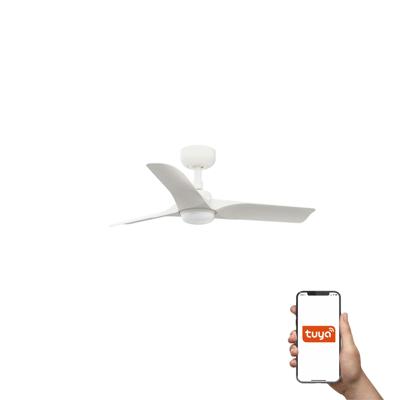 Вентилятор  Faro Потолочный вентилятор HEY S Ш900MM белый 3 P LED 10W CCT TUYA арт. 220105