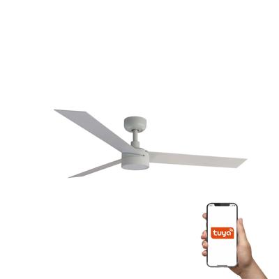 Вентилятор  Faro Потолочный вентилятор CRUISER L Ш1320MM белый 3 PALAS 18W LED DIM TUYA арт. 220425