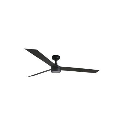 Вентилятор  Faro Потолочный вентилятор CRUISER XL Ш1600mm черный 3 PALAS 18W LED CCT DIM арт. 183641