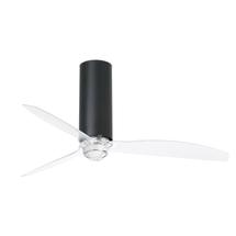 Вентилятор  Faro Потолочный вентилятор Tube Fan LED мато. черный/прозрачный арт. 107157