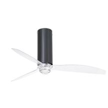Вентилятор  Faro Потолочный вентилятор Tube Fan черный/прозрачный 128 см арт. 104107
