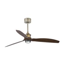 Вентилятор  Faro Потолочный вентилятор Deco Fan LED золотой/деревянный арт. 104174