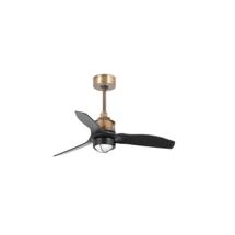 Вентилятор  Faro Потолочный вентилятор Just Fan LED золото/черный арт. 106781