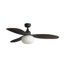 Вентилятор  Faro Вентилятор PALMA M Коричневый IP44 E27 WIZ арт. 220497