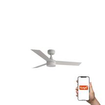 Вентилятор  Faro Потолочный вентилятор CRUISER S Ш1060MM белый 3 PALAS 18W LED DIM TUYA арт. 220409