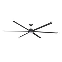 Вентилятор  Faro Потолочный вентилятор ROTTERDAM 30 XXL Ш3000MM черный 6P 32W LED 3000K арт. 220289