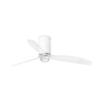 Вентилятор  Faro Потолочный вентилятор Mini Tube Fan LED мат. белый/прозрачный 128 см арт. 104109