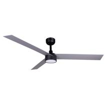 Вентилятор  Faro Потолочный вентилятор CRUISER XL Ш1600mm черный 3 P алюминий 18W LED CCT DIM арт. 183591