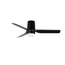 Вентилятор  Faro Потолочный вентилятор MINI PUNT TUB S LED Ш900mm черный 3 PAL черный 10W CCT арт. 183439