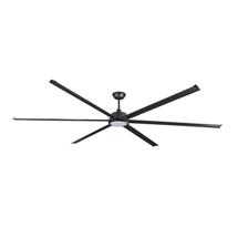 Вентилятор  Faro Потолочный вентилятор ROTTERDAM 30 XXL Ш3000MM черный 6P 32W LED 3000K арт. 220289