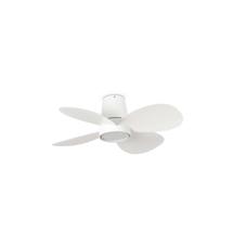 Вентилятор  Faro Потолочный вентилятор KLOVER S Ш800mm белый 4 PALAS 18W LED CCT DIM арт. 220503