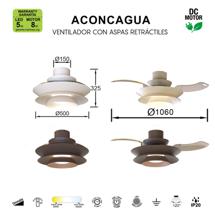 Вентилятор  Mantra 9522 Люстра потолочная-вентилятор ACONCAGUA арт. 507379