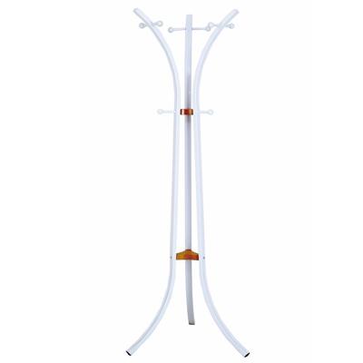 Вешалка AksHome Вешалка напольная Spiner, белый, металл арт. ZN-127046