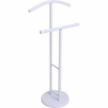 Вешалка AksHome Вешалка напольная костюмная Milo, белый, металл арт. ZN-127038