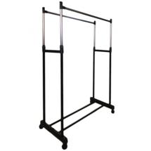 Вешалка AksHome Вешалка для одежды Diana на колесах, хром, металл арт. ZN-126443