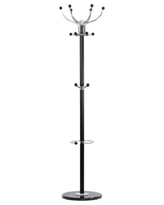 Вешалка DOBRIN Вешалка напольная DOBRIN BONNY, чёрный мрамор, чёрный арт. LM-Y-256_BM-MR_M-black