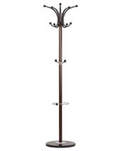 Вешалка DOBRIN Вешалка напольная DOBRIN CLYDE, чёрный мрамор, коричневый под дерево арт. LM-Y-238_BM-MR_M-brown-tree