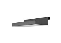Вешалка Ellipsefurniture Полка прямая для вешалки Stripe M, L (черный) арт. ST032564102