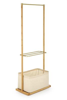 Вешалка Halmar Вешалка напольная Halmar WU31 (натуральный/бежевый/золотой) арт. V-CH-WU31-WIESZAK