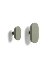 Вешалка La Forma (ех Julia Grup) Набор из 2 вешалок Arely из бука с зеленым лаковым покрытием, 6,5 см/10 см арт. 424375