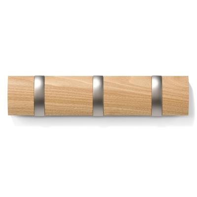 Вешалка Umbra Вешалка настенная flip, 3 крючка, натуральное дерево арт. 318853-390-F