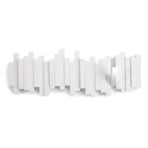 Вешалка Umbra Вешалка настенная sticks, 49,3 см, белая, 5 крючков арт. 318211-660
