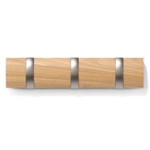 Вешалка Umbra Вешалка настенная flip, 3 крючка, натуральное дерево арт. 318853-390-F
