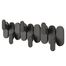 Вешалка Umbra Вешалка настенная tempo, 6 крючков, черная арт. 1022941-040