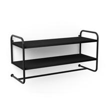 Вешалка Woodi Furniture Настенная вешалка Bauhaus арт. BH-SHLF-BL