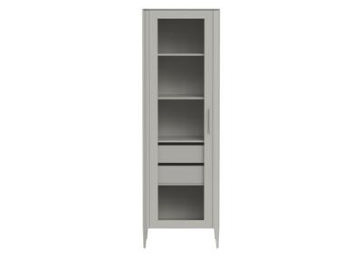 Витрина Ellipsefurniture Витрина Type стеклянная высота 200 см L (серо-бежевый) арт. TY010304030101