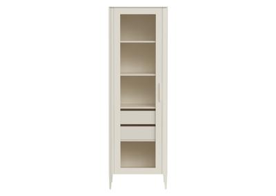 Витрина Ellipsefurniture Витрина Type стеклянная высота 200 см L (молочный) арт. TY010305030101