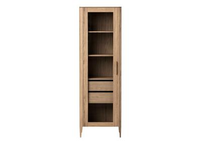 Витрина Ellipsefurniture Витрина Type oak стеклянная высота 200 см L (натуральный дуб) арт. TY010201030101
