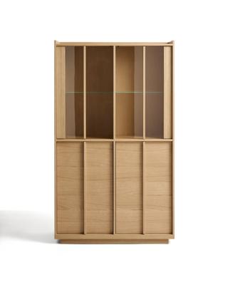 Витрина La Forma (ех Julia Grup) Витрина Onix из дубового шпона в натуральной отделке арт. 503792